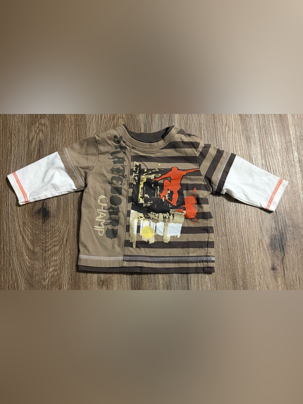 Babyworks Skateboard Shirt - Size - 3/6 Months